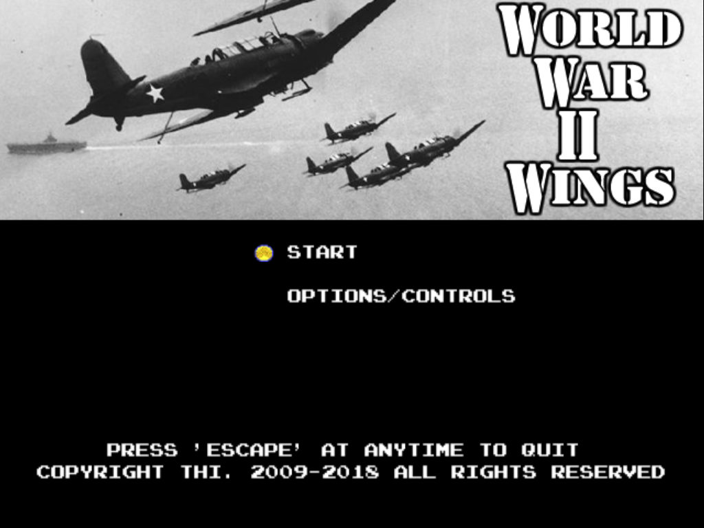 WW2 Aerial combat game